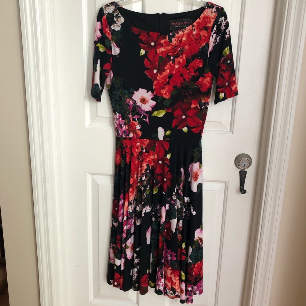 Floral Anthropologie Dress Marc Bouwer